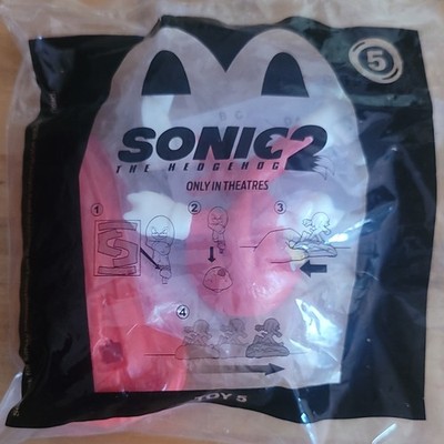 SEGA Sonic the Hedgehog Fast Food Premium Toy Figure McDonald's 2022 #5 Knuckles