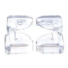 4 Pc Corner Cushion Guard L Shape Child Baby Safety Table Edge Desk Protector 
