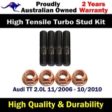 High Tensile Turbo to Dump Pipe Stud Kit For Audi TT 2.0L 11/2006 - 10/2010