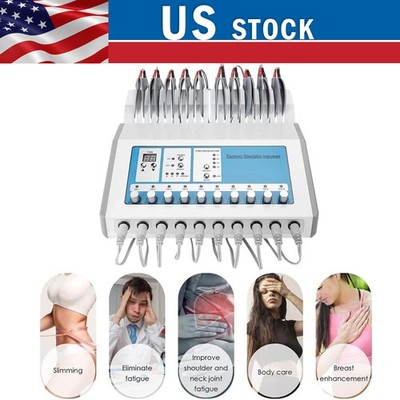 Microcurrent Muscle Stimulator Body Sculpture Massager 3in1 EMS Slimming Machine