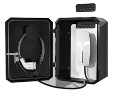 Wall-Mounted 1.2mm Cold Rolled Steel Electric Vehicle Charging Protection Box fo