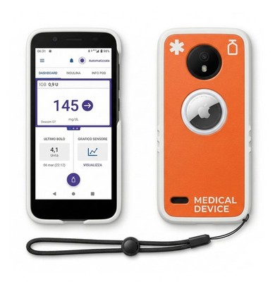 AirTag Ready Schutzhülle | Omnipod 5 Controller Hülle kompatibel Apple AirTag