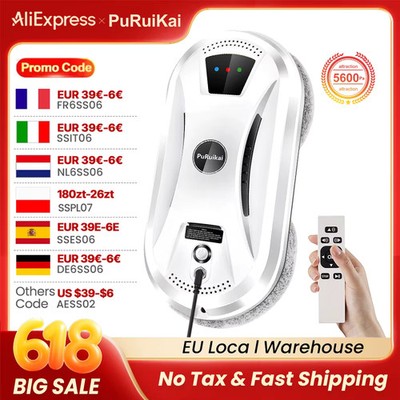 Smart Automatic Window Cleaning Robot with Microfiber Pads