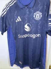 Size S adidas Manchester United 24/25 Away Authentic Jersey IU1391