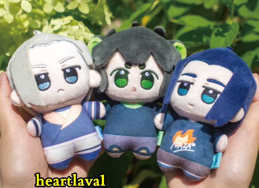 The Legend of Hei Ⅱ Luo Xiaohei Wuxian LuYe Nezha Plush Keychain