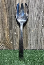 Vintage Superior Stainless Triple Star Serving Fork Spork