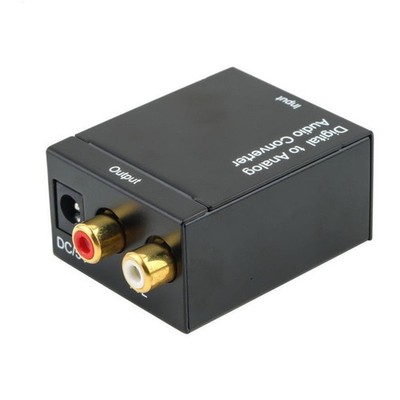 Digital Optischer Toslink SPDIF Coax zu Analog  Audio Converter Adapter mit7121