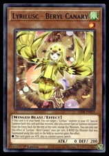 Lyrilusc - Beryl Canary - LED8-EN035 - 1st Edition - YuGiOh| Buy 2 Get 1 Free
