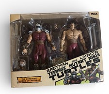 NECA Eastman & Lairds TMNT Shredder Worms Of Madness 2 Pack Action Figure READ