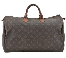 Authentic Louis Vuitton Monogram Speedy 40 Hand Boston Bag Old Model LV AD445