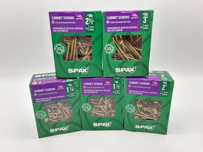 (Choose Size) - 2lb SPAX Interior Wafer Head Multi Material Screws  T-20 Plus