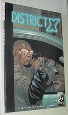 District X V1 Mr. M TP David Hine X-Cops Bishop from X-Men 1st print x