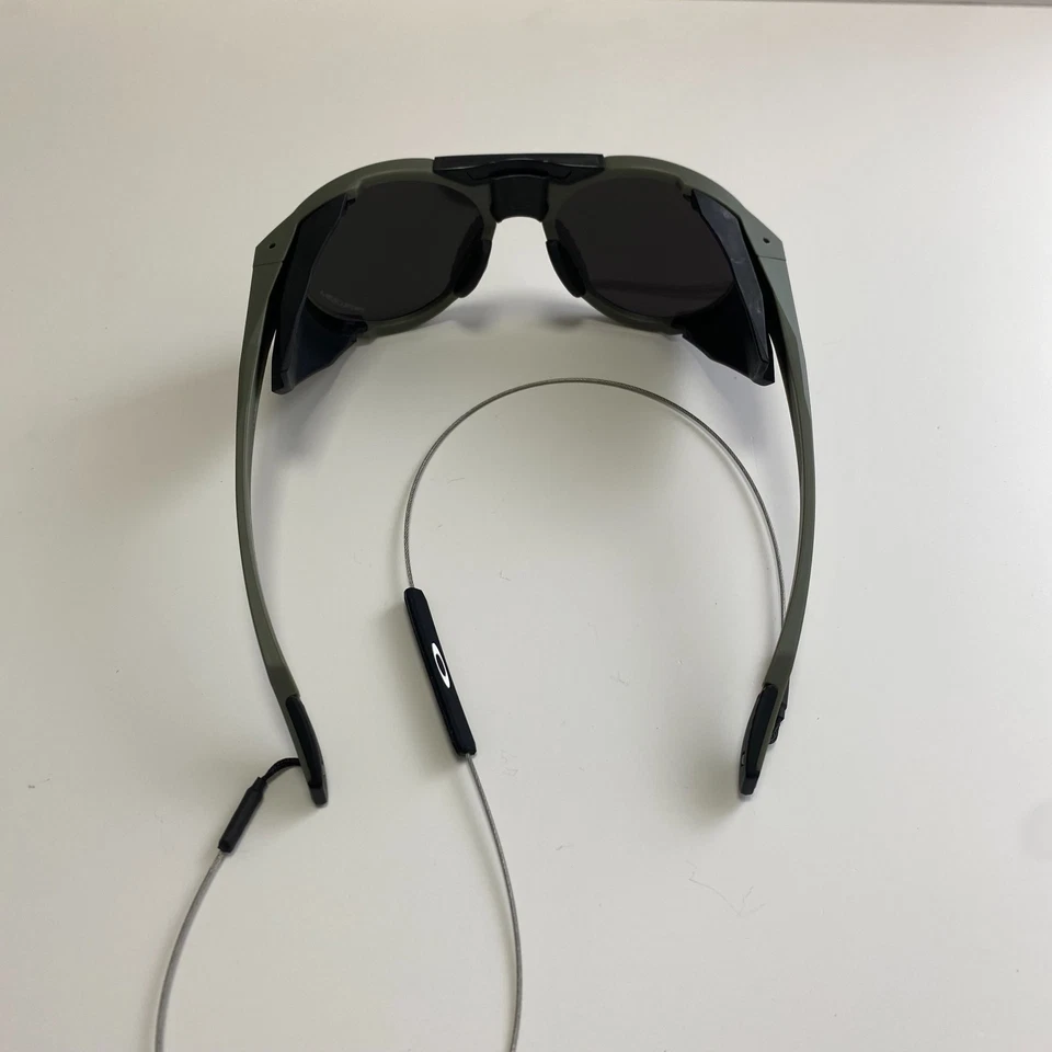 Oakley CLIFDEN OO9440 PRIZM Sunglass Matte Green Frames/Silver Lenses New - Image 4 of 4