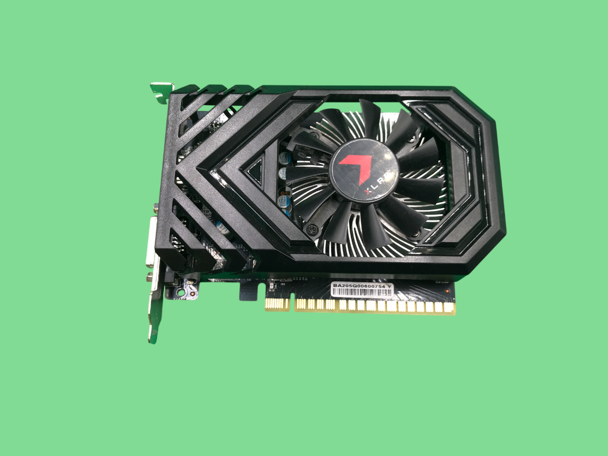 PNY NVIDIA GeForce GTX 1650 OC Graphics Card GDDR5 4GB, Used