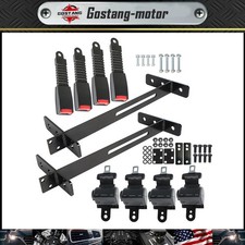 Retractable 42" 4 Sets Fit For EZGO/Yamaha/Club Car Golf Cart Seat Belts Lap Set