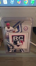 2021 Topps - 2021 Rookie Card Manufactured Patches Luis Garcia #RP-LG (RC). rookie card picture