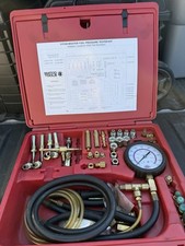 Matco Fit550 Master Fuel Pressure Tester Kit Gauge Hoses Adapters Case Manual Matco Fit550 Master Fuel Pressure Tester Kit Gauge Hoses Adapters Case Manual