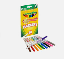 Crayola 10ct Classic Fine Line Markers
