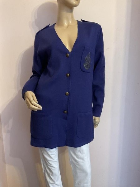 Women Fulton Sweater Navy Knit 42 / XL / 50