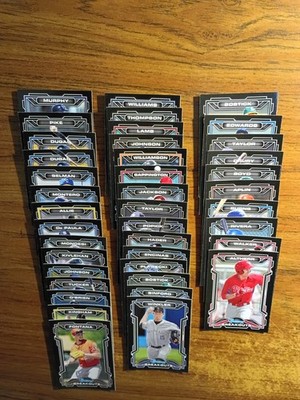 2013 BOWMAN ''BREAKOUTS'' (LOT OF 40) J HADER C TAYLOR B DRURY MONDESI B DRURY RCS