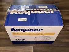 Acquaer SJS150 Portable Shallow Well Pump 1.5 HP