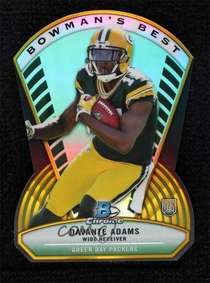 2014 Bowman Chrome Gold Refractor 11/50 Davante Adams #BB-DA Rookie RC 7zf