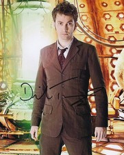 DAVID TENNANT signed autograph 20x25cm DOCTOR WHO in person autograph ACOA