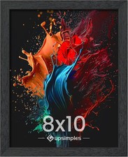 8x10 Picture Frame, Wall Gallery Photo Frames with Engineered Wood, Black 1 Pack