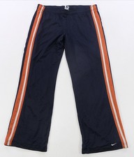 Rare VTG NIKE Mesh Side Striped Track Pants 90s Y2K Blue Orange White Youth XL