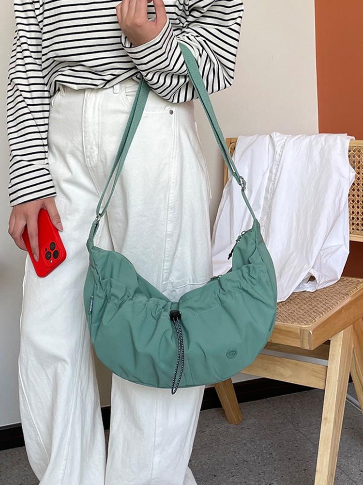 Ultra Lightweight Crossbody Bag Nylon Bag Shoulder Bag Casual Pouch 11 Colors S thumbnail 11