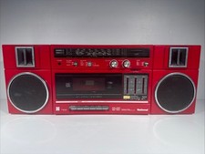 National RX-C37 Boombox Radio/Tape Portable Stereo GhettoBlaster
