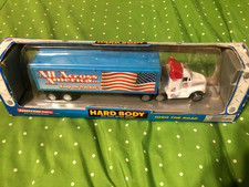 Tootsietoy hard Body Tractor Trailer diecast model 10" new in box rare