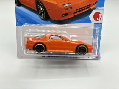 Hot Wheels 2026 HW: J-Imports 5/10 Orange '89 Mazda Savanna RX-7