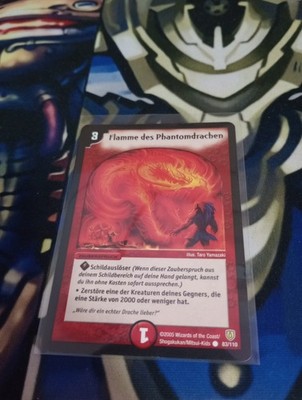 Duel Masters 1x Flamme Des Phantomdrachen