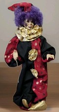1984 Dakin Elegante PIP the Clown Pierrot Doll 19  by Faith Wick