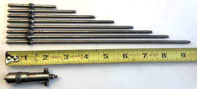 Vintage STARRETT machinist inside micrometer set