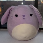 Squishmallow 7” Purple Bunny- Bubbles — photo 1