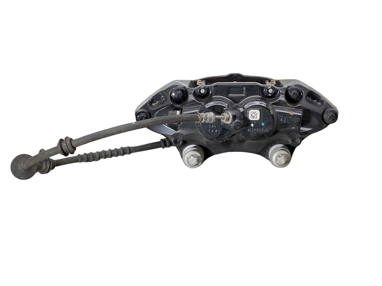 BMW i8 2019 Front Right Brembo brake caliper with pads Black