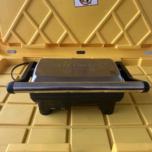 Chefman Electric Panini Press Grill Gourmet Sandwich Maker Toaster Non-Stick
