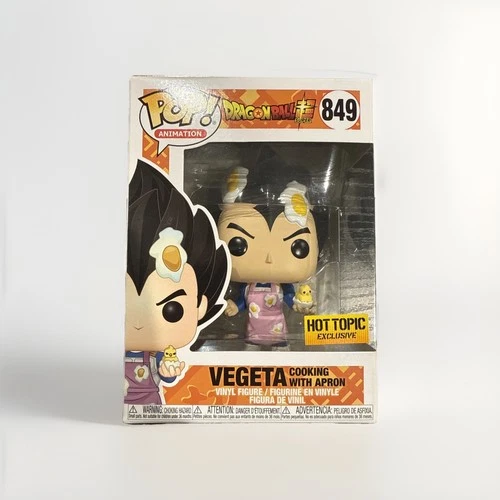 Funko Pop! Vinyl: Dragon Ball Vegeta Cooking with Apron Hot Topic(Exclusive)#849