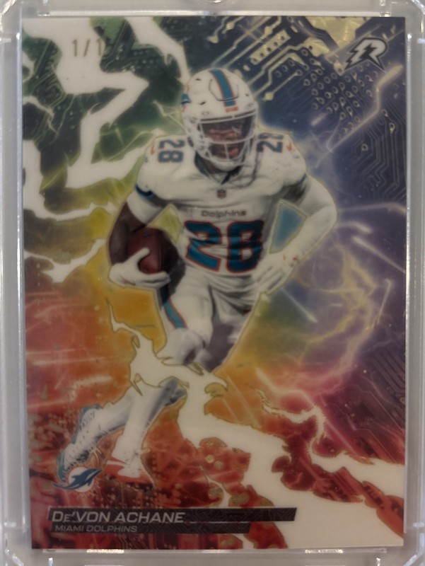 2026 Topps Resurgence - Superfractor De’Von Achane CB-14 1/1