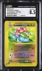 VENUSAUR 67/165 REVERSE HOLO EXPEDITION POKEMON CGC 8.5 NM/MINT+