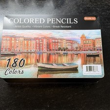 Shuttle Art 180-Color Colored Pencils Pencil Set, Multicolor