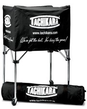 Tachikara BIK-SP Portable Sports Ball Cart - Black, Volleyball/Basketball