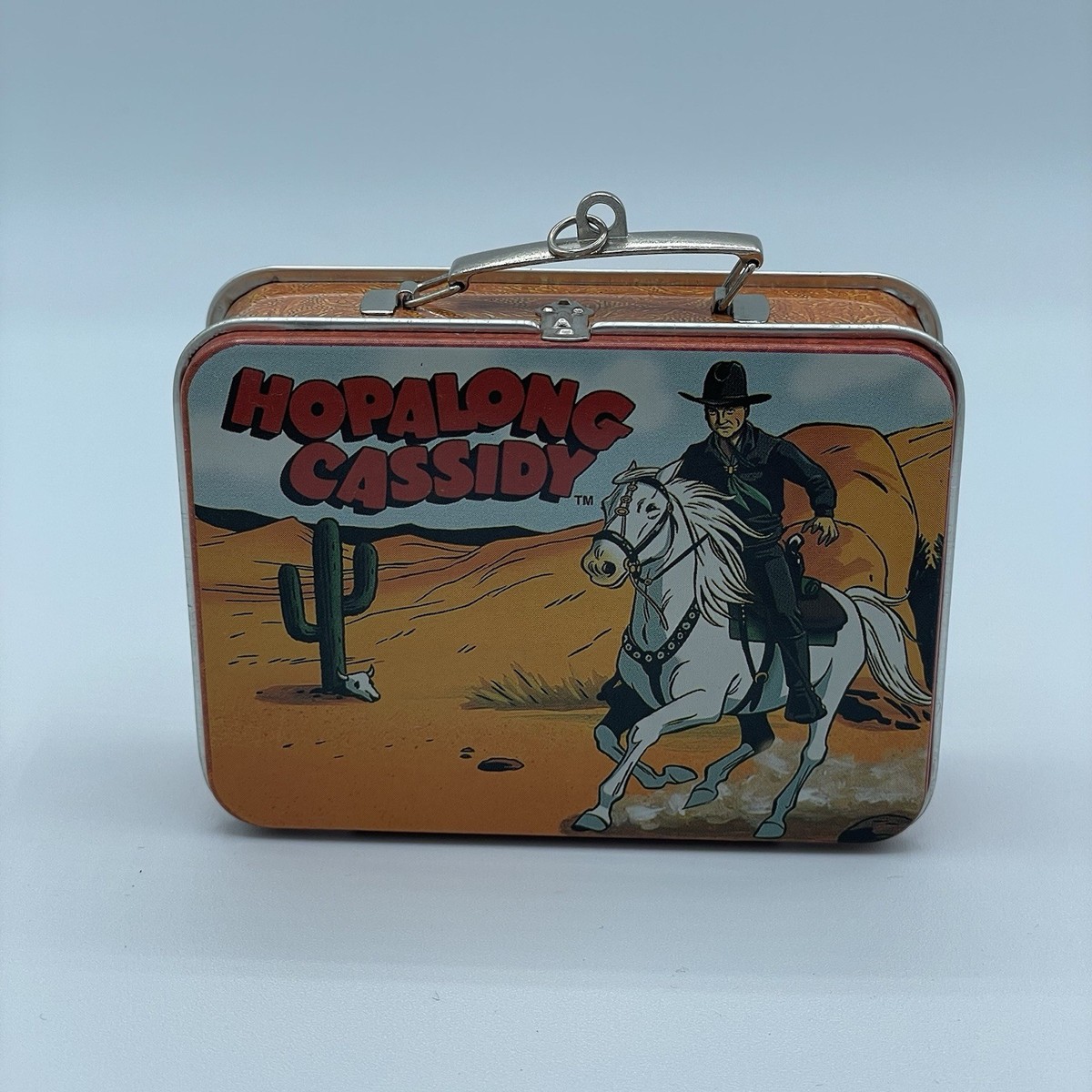 Hopalong Cassidy Mini Lunchbox Thermos Hallmark 'School Days