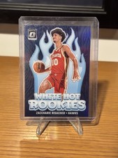 2024-25 Panini Donruss Optic - White Hot Rookies Zaccharie Risacher Purple Prizm