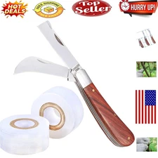 Grafting & Gardening Knife Set with Foldable Design