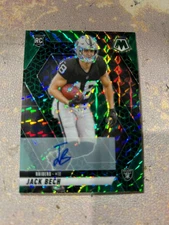 2025 Jack Bech mosaic FOTL green Auto 3/30 plus 20 RC's