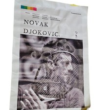 Novak Djokovic Canvas Wall Art Tennis Poster Black White Athlete Sports Decor