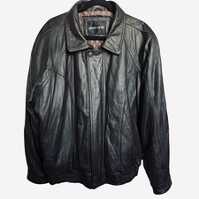 Pierre Cardin Vintage Y2K Mens Black Leather ...
